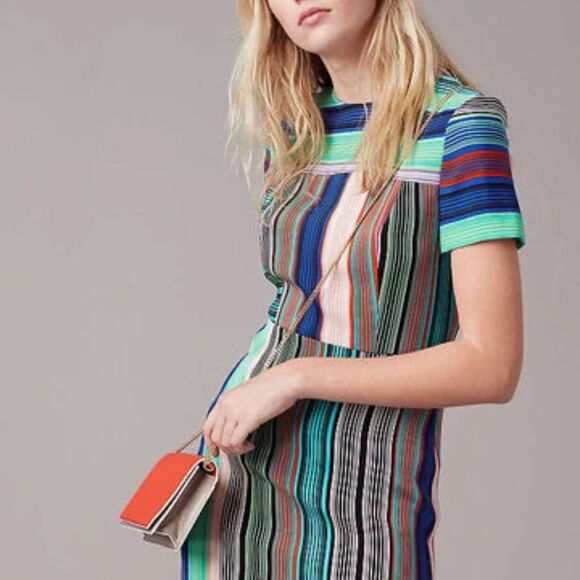 DIANE VON FURSTENBERG BURMAN DRESS-kk6 - Picture 1 of 7